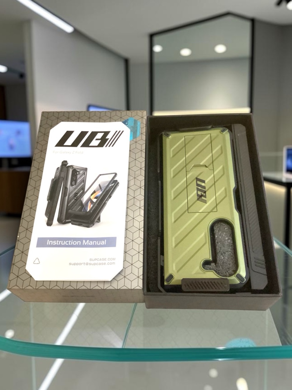 Galaxy Z Fold5 SUPCASE Unicorn Beetle Pro Rugged Case S Pen Holster NEW